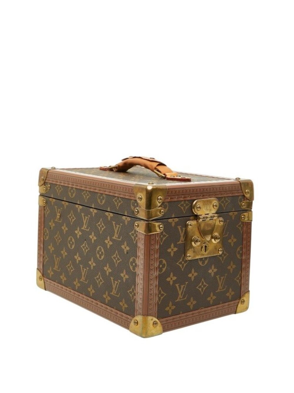 Louis Vuitton Monogram Boite Flacon Handbag Vanity Makeup Case Cosmetic Box - Picture 2 of 10